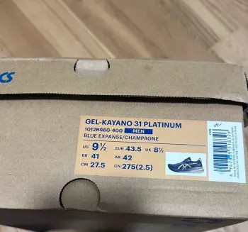 Gebrauchtes Asics GEL-KAYANO 31 PLATINUM bike — Bild 4 von 4