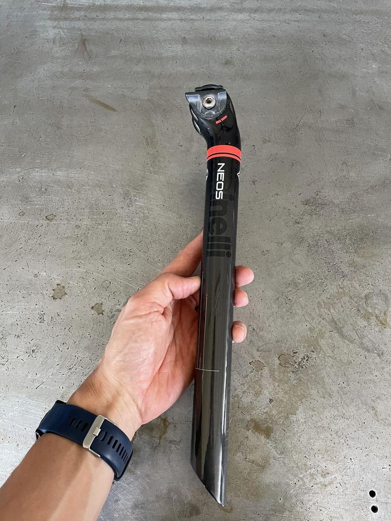 Tige De Selle Carbone BONTRAGER Pro - 27,2 X 330mm - Déport 15mm - NEUF