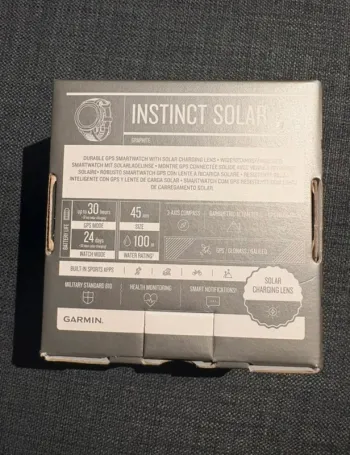 Garmin Instinct Solar bike d'occasion — image 5 sur 6