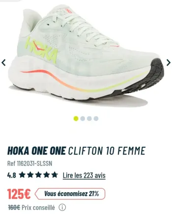 Použité Hoka Clifton 10 Running Shoes