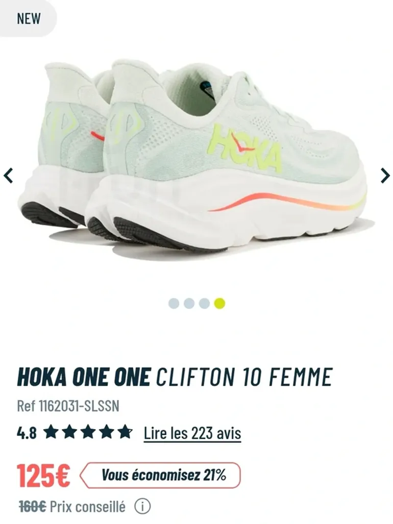 Used Hoka Clifton 10 bike — image 4 of 5