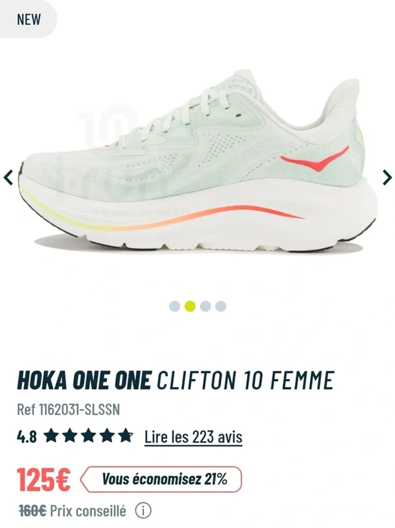 Used Hoka Clifton 10 bike — image 2 of 5