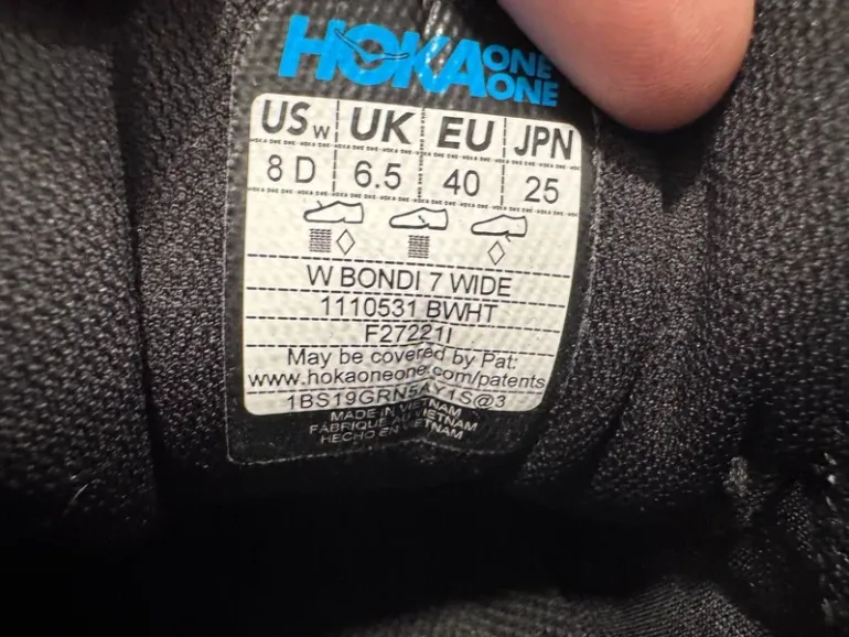 Used Hoka Bondi 7 Wide bike — image 11 of 11