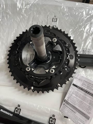 Brugt Shimano pédalier shimano 520 12v bike — billede 5 af 5