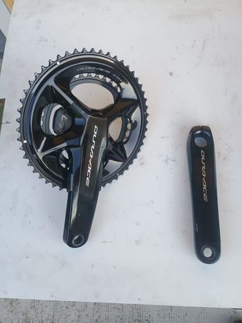 Used Shimano Dura-Ace R9200 Stages Power 2023 Drivetrain & Pedals