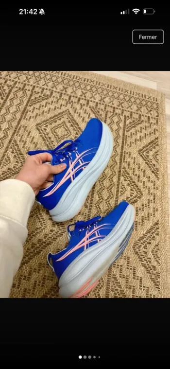 Used Asics Gel Nimbus 28 Running Shoes