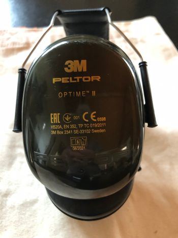 Used PELTOR 3M OPTIME II Recreational Sports
