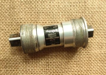 Used Campagnolo Chorus BB bottom bracket Italian thread 36X24T M36 102mm road track Drivetrain & Pedals