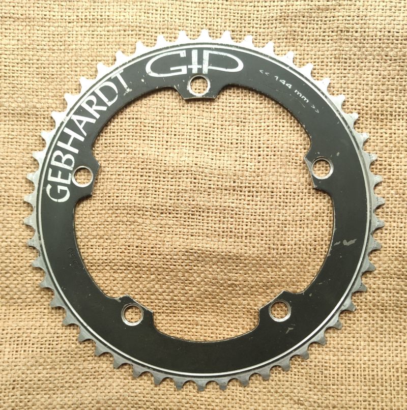 Gebhardt Gtp track pista fixed gear fixie 50t 144 BCD 1/8 Drivetrain & Pedals d'occasion