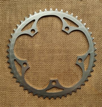 Brugt Miche Primato Pistard track pista fixed gear fixie 50t 135 BCD 1/8 chainring Drivetrain & Pedals