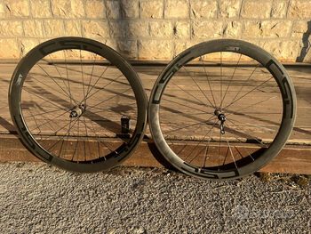 Used Novatec CSC 50mm Carbon Rim Brake Wheels Wheels