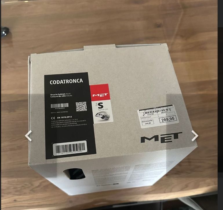 Used MET Codatronca Helmet bike — image 3 of 3