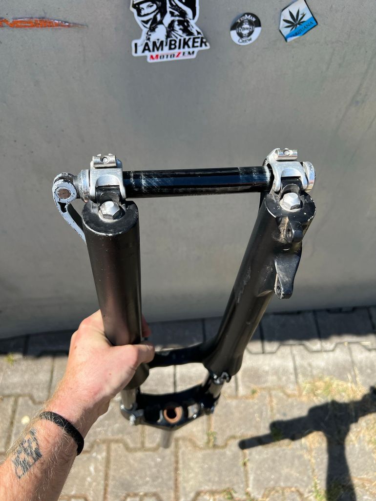 Brugt Marzocchi drop off 130mm 2003 bike — billede 5 af 5