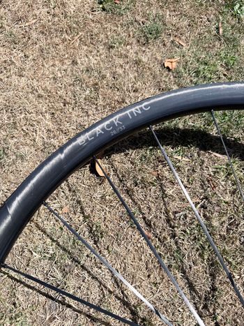 Used Black Inc 28/33 Carbon Wheels 2025 Wheels