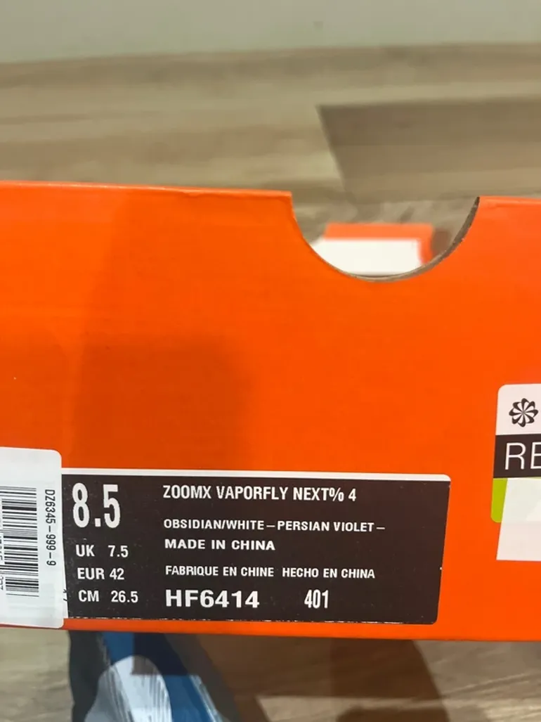 Gebrauchtes Nike ZoomX Vaporfly Next%4 bike — Bild 11 von 11