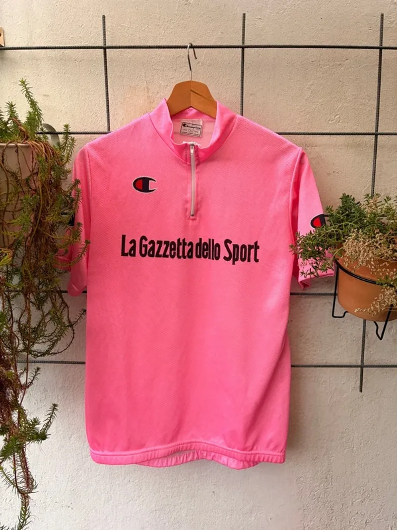 Champion La Gazzetta dello Sport 1998 Cycling Clothing d'occasion