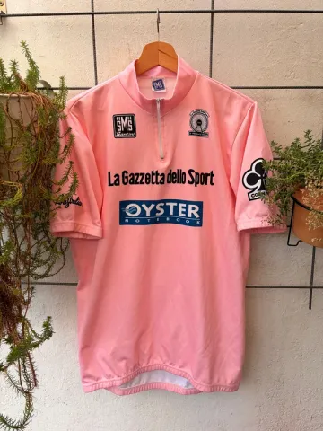 Käytetty Santini Pedalata rosa x Oyster x Gazzetta dello Sport 1997 Cycling Clothing