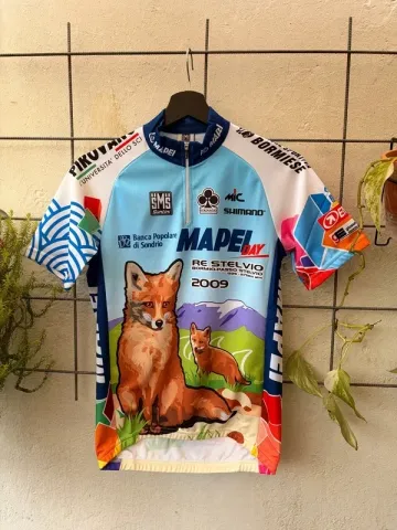 Käytetty Santini MAPEI Day 2009 x Re Stelvio Bormio Cycling Clothing