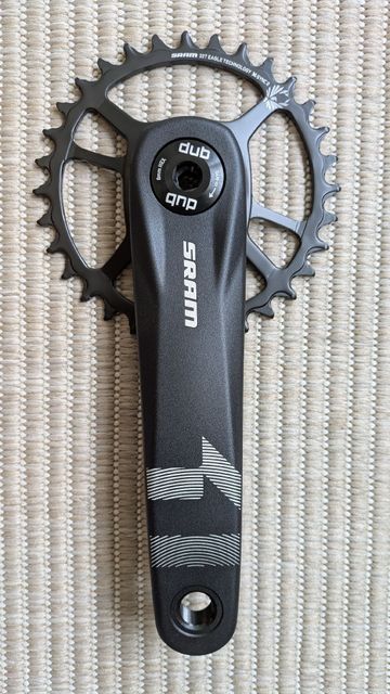 Brugt Sram X1 1000 Eagle Crankset Drivetrain & Pedals