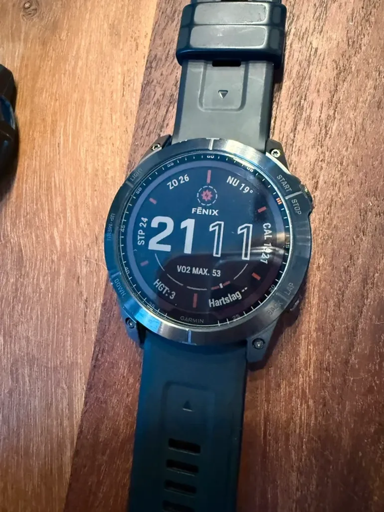 Brugt Garmin fenix 7X solar bike — billede 2 af 7