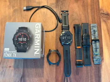 Brugt Garmin fenix 7X solar Electronics