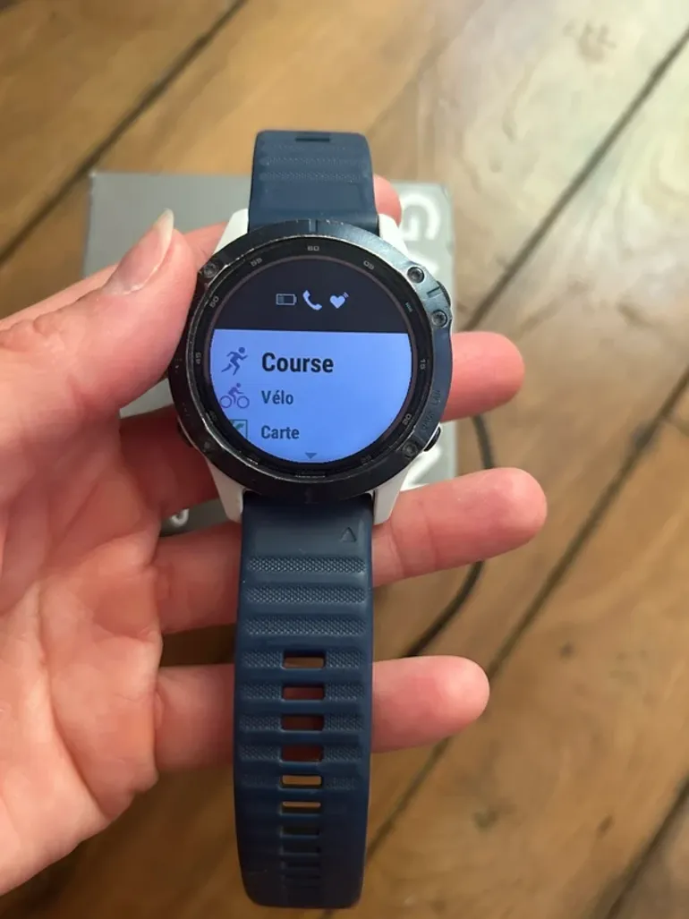 Brugt Garmin Fenix 6 Pro Solar bike — billede 6 af 9