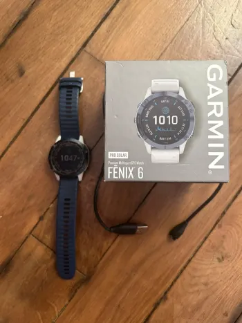 Brugt Garmin Fenix 6 Pro Solar bike — billede 2 af 9