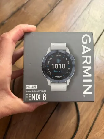 Brugt Garmin Fenix 6 Pro Solar bike — billede 8 af 9