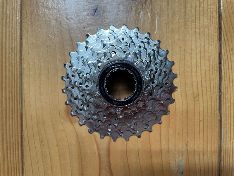 Used Shimano 105 CS-R7000 Drivetrain & Pedals