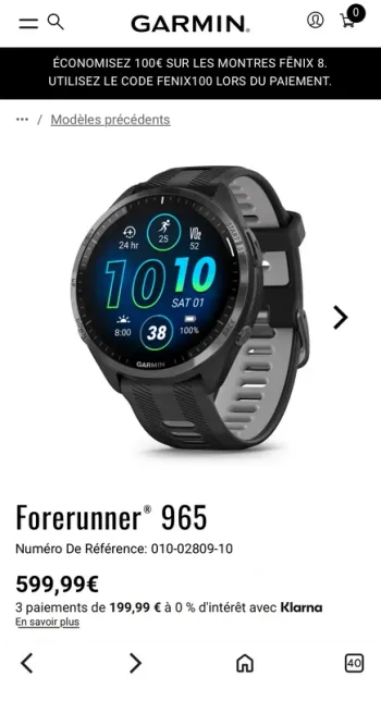 Brugt Garmin Forerunner 965 2025 bike — billede 7 af 7