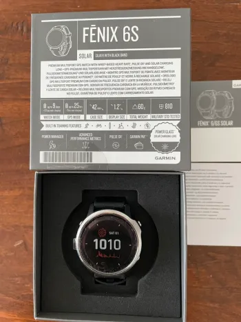 Gebrauchtes Garmin Fenix 6S Solar bike — Bild 2 von 6