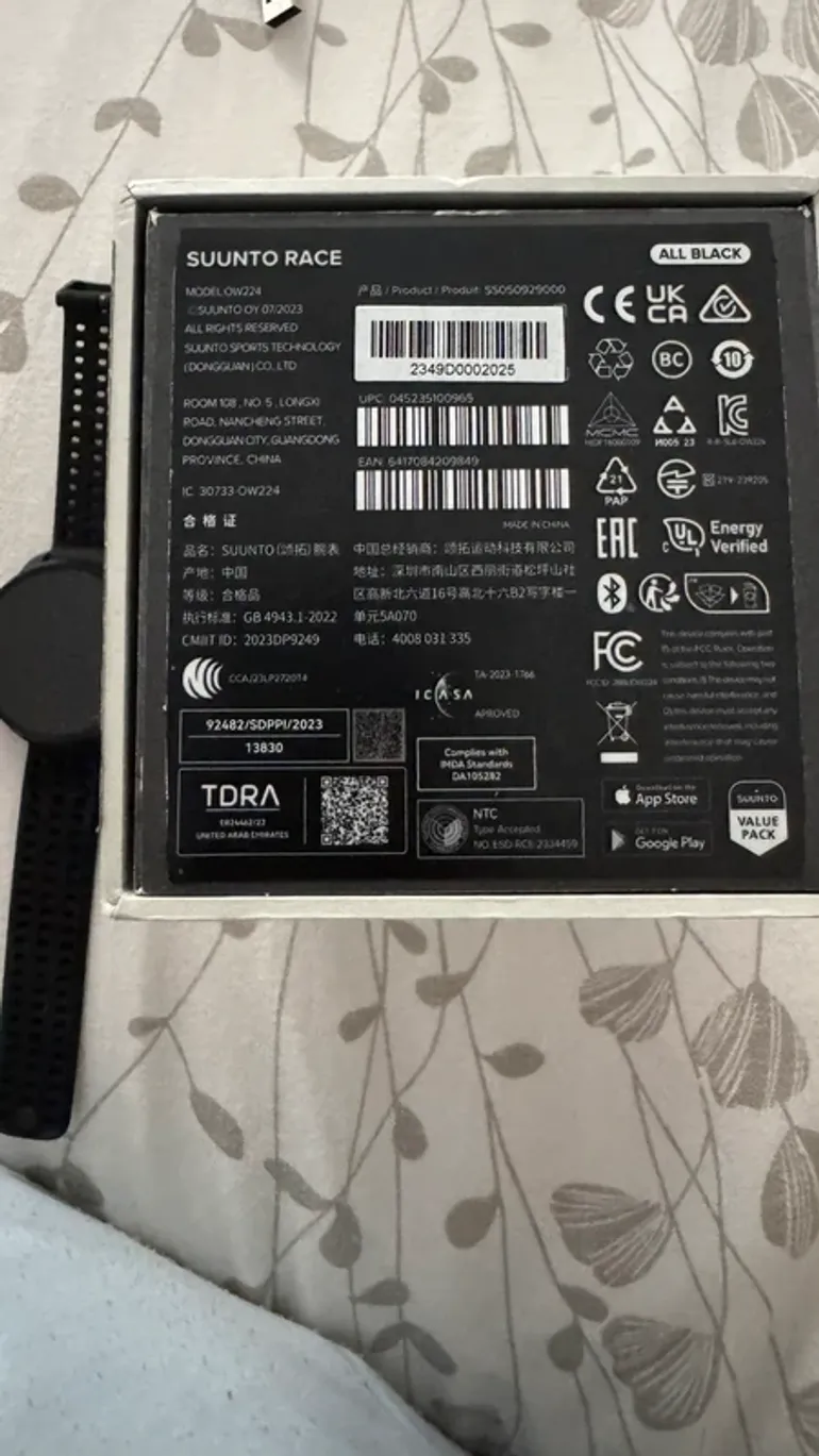 Tweedehands Suunto Race All Black bike — afbeelding 11 van 11