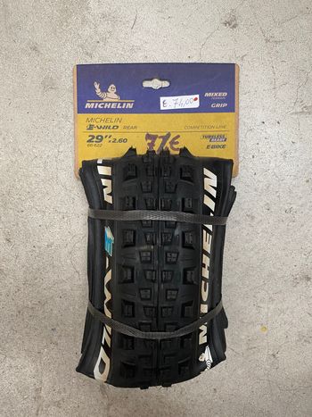 Used Michelin E-Wild Rear Mixed Terrain Tyres & Tubes