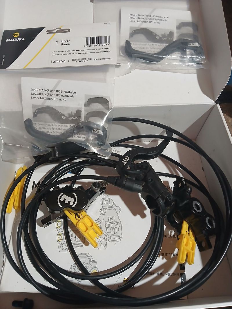 Použité Magura MT5 Disc Brakes Brakes
