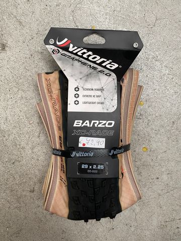Vittoria Barzo Graphene 2.0 XC-Race Tyres & Tubes usato