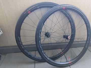 Brugt Fulcrum Disc Wheelset + Continental Tires Wheels