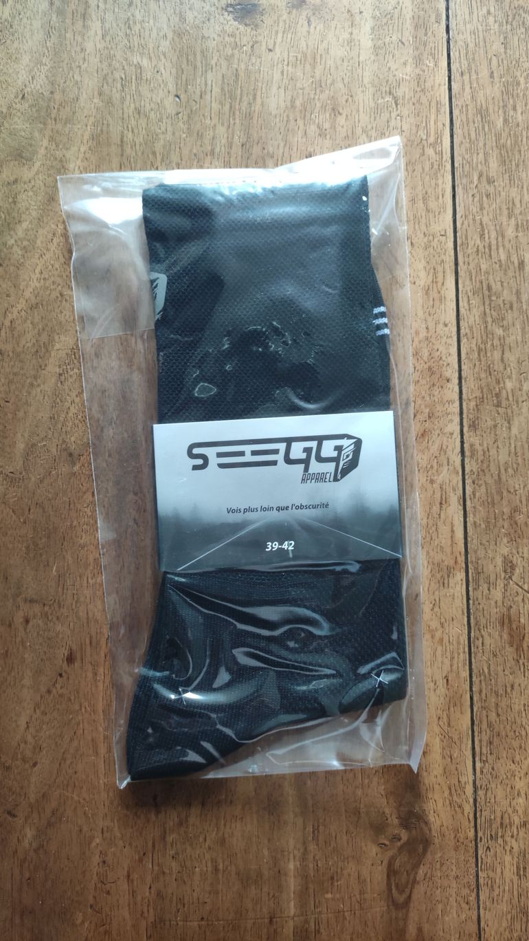 Brugt Seegg Apparel Chaussettes techniques de cyclisme 2022 bike — billede 2 af 5