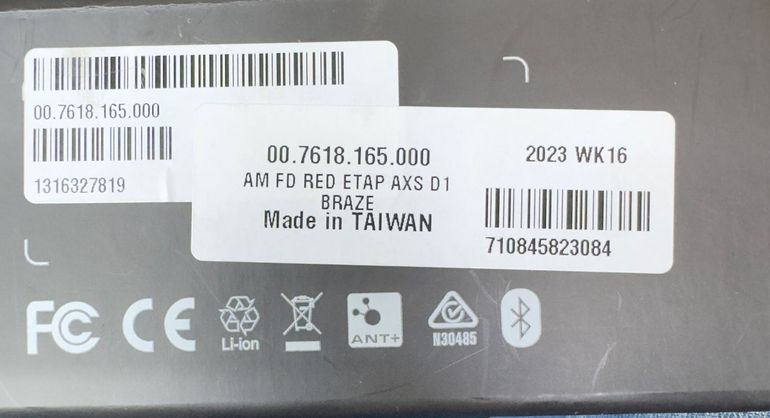 Brugt Sram RED eTap AXS 2023 bike — billede 5 af 5