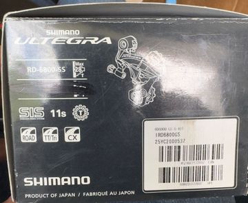 Używany Shimano Ultegra 6800 2018 Drivetrain & Pedals