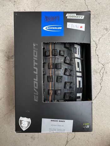 Used Schwalbe Evolution Magic Mary Tyres & Tubes
