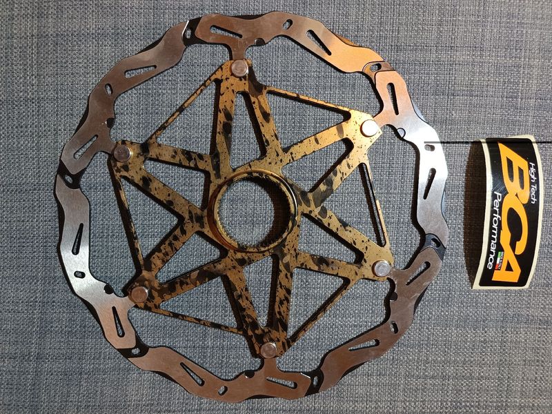 Used bca Disc Brake Rotor 203 Centerlock Brakes