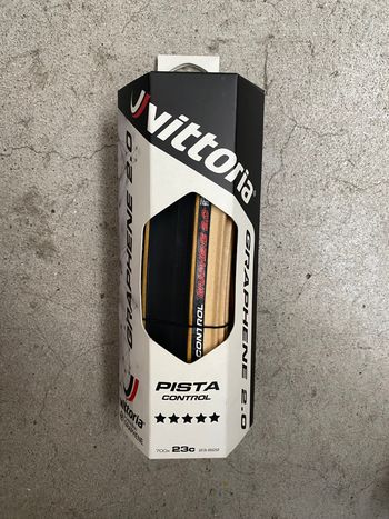 Used Vittoria Pista Control Tyres & Tubes