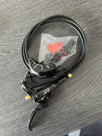 Použité Shimano kit levier et étrier durite frein deore xt droit BR-M8000 Brakes