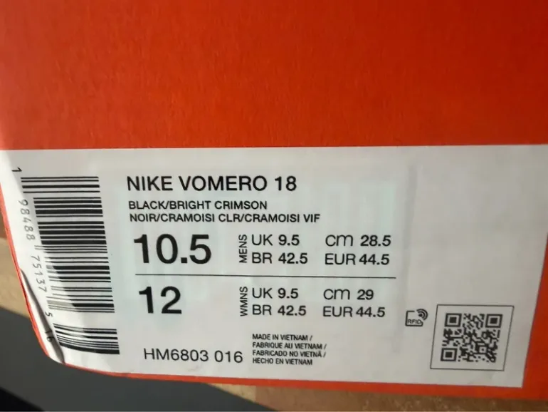 Used Nike Vomero 18 bike — image 6 of 6