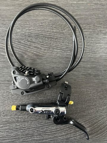 Použité Shimano kit levier et étrier durite frein deore xt gauche BR-M785-B Brakes