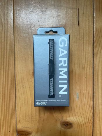 Käytetty Garmin HRM-Dual Electronics