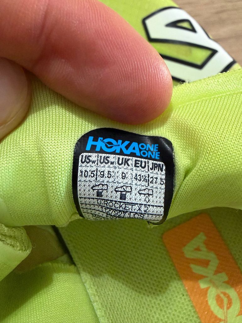 Brugt Hoka Rocket X2 bike — billede 9 af 10