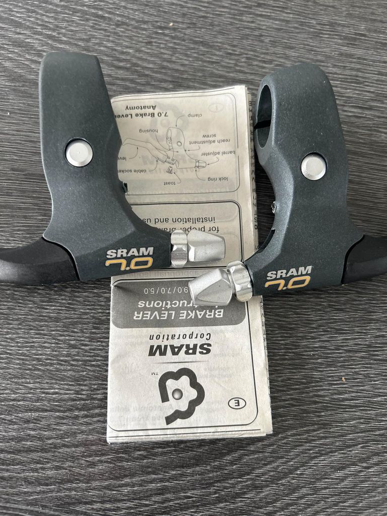 Brugt Sram leviers freins Sram 7.0 bike — billede 2 af 3