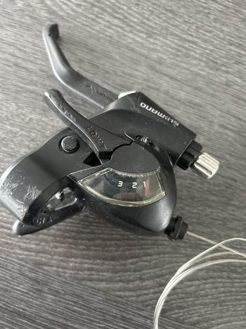 Used Shimano frein et shift  avant 3 plateau ST-EF-L3 bike — image 2 of 4