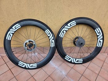 Enve SES 4.5 Front and 6.7 Rear Wheels 2025 Wheels usato